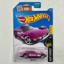 2016 Hot Wheels Night Burnerz Yokohama Driftsta rosado metálico PR5