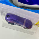 2026 Hot Wheels Experimotors Coupe Clip morado base ZAMAC - Llavero