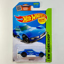 2015 Hot Wheels HW Workshop Driftsta azul PR5 Primera Edición