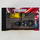 2002 Hot Wheels 100% Limited Edition Hot Rod Magazine Pro Mods Set de 2 - 37 Pro Mod Chevy, 1967 Corvette Pro Street
