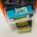 1999 Matchbox Premiere Collection Nostalgia Limited Edition 57 Chevy Convertible turquesa Llantas de Goma - Detalle Burbuja