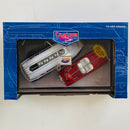 2000 Hot Wheels Collectibles Designer Dreamz Set de 2 con Llantas de Goma RR - Rocket Oit, Bizarro 57 Cadillac