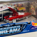 2000 Hot Wheels Collectibles Designer Dreamz Set de 2 con Llantas de Goma RR - Rocket Oit, Bizarro 57 Cadillac