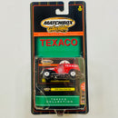 2001 Matchbox Collectibles TEXACO Collection 1939 Chevy Panel Van rojo Llantas de Goma
