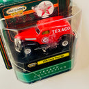 2001 Matchbox Collectibles TEXACO Collection 1939 Chevy Panel Van rojo Llantas de Goma