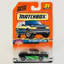 1998 Matchbox Classic Decades 57 Chevy Bel Air 31 negro - Detalle Burbuja