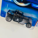 2006 Hot Wheels First Editions Bone Shaker negro 5SP base ZAMAC Primera Edición