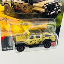 2025 Matchbox Jurassic World Rebirth 19 Jeep Gladiator beige