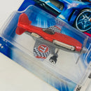 2004 Hot Wheels First Editions Mad Propz 076 rojo metálico 5SP Primera Edición