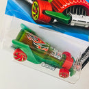 2026 Hot Wheels Treasure Hunt X-Raycers Hot Wheengs verde RA6 base ZAMAC