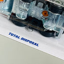 2026 Hot Wheels Treasure Hunt HW Heavyweights Total Disposal gris AD con DD8 base ZAMAC