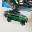 2022 Hot Wheels Baja Blazers 95 Jeep Cherokee verde BLOR Primera Edición