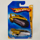 2009 Hot Wheels New Models Tread Air dorado 5SP Primera Edición - Detalle Tarjeta
