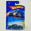 2005 Hot Wheels First Editions Realistix 1971 Buick Riviera verde metálico 10SP Primera Edición