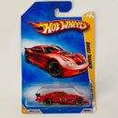 2009 Hot Wheels New Models Circle Tracker rojo OH5 Primera Edición