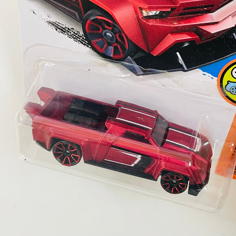 2017 Hot Wheels HW Digital Circuit Solid Muscle rojo TRAP5 Primera Edición