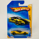 2009 Hot Wheels New Models La Fasta De Tomaso Pantera amarillo con negro OH5 Primera Edición