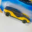 2009 Hot Wheels New Models La Fasta De Tomaso Pantera amarillo con negro OH5 Primera Edición