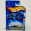 2004 Hot Wheels Demonition Evil Twin 148 azul oscuro metálico 5DOT