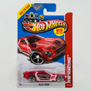 2013 Hot Wheels HW Racing Bullet Proof rojo OH5 base ZAMAC Primera Edición