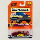 1998 Matchbox Street Cruisers Ford Mustang Cobra rojo metálico