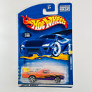 2001 Hot Wheels 68 El Camino Chevrolet 200 naranja PR5 base ZAMAC
