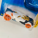 2008 Hot Wheels New Models RocketFire blanco OH5 Primera Edición
