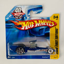 2008 Hot Wheels 40 Aniversario First Editions Madfast azul OH5 Primera Edición