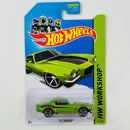 2014 Hot Wheels HW Workshop 70 Camaro Chevrolet verde metálico MC5