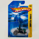 2008 Hot Wheels New Models Dragtor verde metálico OH5 base ZAMAC Primera Edición