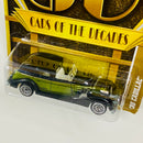 2012 Hot Wheels Walmart Exclusive 30s Cars of the Decades 35 Cadillac verde oliva con negro LW base ZAMAC
