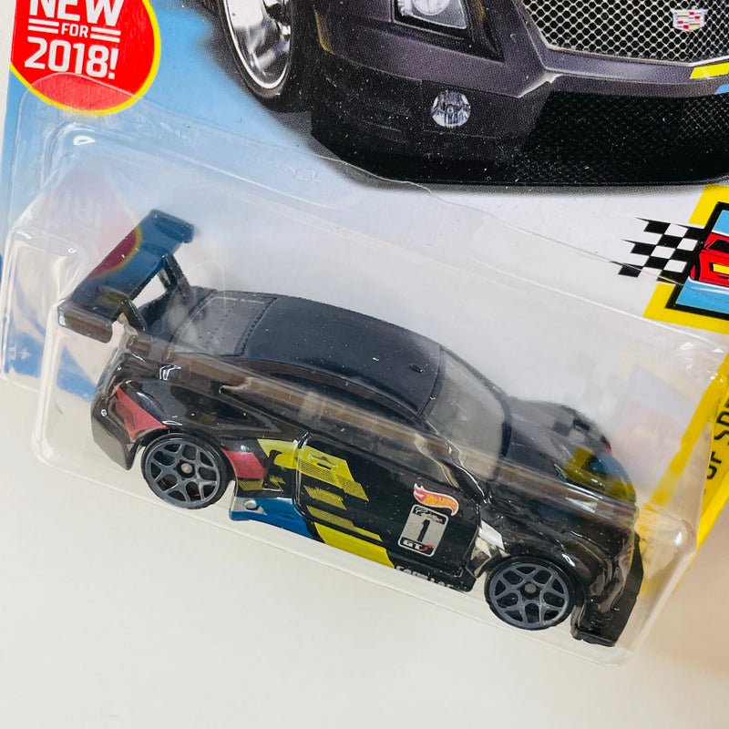 2018 Hot Wheels Legends of Speed 16 Cadillac ATS-V R negro Y5 Primera Edición