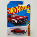 2002 Hot Wheels Muscle Mania 69 Copo Camaro Chevrolet rojo MC5
