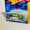 2008 Hot Wheels 40 Aniversario First Editions Carbonator verde OH5 base ZAMAC Primera Edición - Detalle Burbuja
