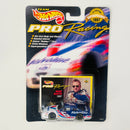1997 Hot Wheels Pro Racing Premium NASCAR 1st Edition Superspeedway Mark Martin 6 Valvoline Ford Thunderbird azul con blanco Llantas de Goma Goodyear