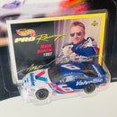 1997 Hot Wheels Pro Racing Premium NASCAR 1st Edition Superspeedway Mark Martin 6 Valvoline Ford Thunderbird azul con blanco Llantas de Goma Goodyear
