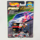1998 Hot Wheels Pro Racing Premium NASCAR 1st Edition Mark Martin 6 Valvoline SynPower Ford Taurus gris Llantas de Goma Goodyear