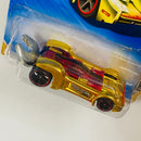 2010 Hot Wheels New Models Tooligan dorado OH5 base ZAMAC Primera Edición