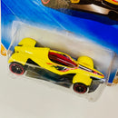 2010 Hot Wheels New Models Formula Street amarillo OH5 Primera Edición