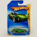 2010 Hot Wheels New Models Yur So Fast verde Y5 Primera Edición