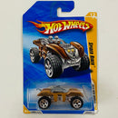 2010 Hot Wheels New Models Spider Rider dorado metálico 5SP Primera Edición