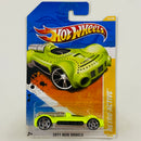 2011 Hot Wheels New Models Retro Active amarillo neón PR5 Primera Edición