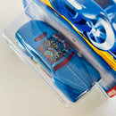 2001 Hot Wheels Monsters Tail Dragger 41 Ford Coupe 078 azul LW base ZAMAC