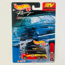 2000 Hot Wheels Racing NASCAR RV Series Limited Edition 1/25,000 Deluxe McDonalds Anthony Lazzaro 97 GMC Motorhome rojo con negro Goodyear BW