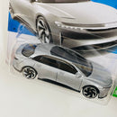 2022 Hot Wheels HW Green Speed Lucid Air plata metálico RA6 Primera Edición Tarjeta Europea