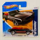 2012 Hot Wheels Muscle Mania GM 69 Camaro Chevrolet negro 5SP Blíster Europeo
