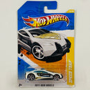 2011 Hot Wheels New Models Speed Trap blanco policial PR5 Primera Edición