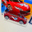 2012 Hot Wheels HW All Stars Mecane Trophy rojo 10SP Blíster Europeo