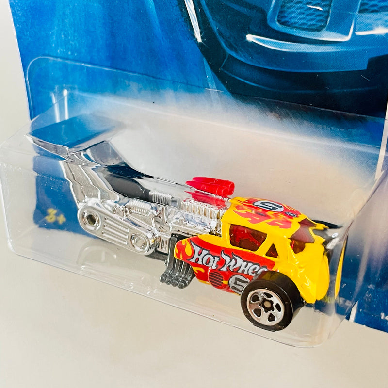 2007 Hot Wheels All Stars Whatta Drag amarillo 5SP