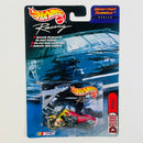 1999 Hot Wheels Racing NASCAR Deluxe Kelloggs Terry Labonte 5 Scorchin Scooter amarillo con rojo MC3 base ZAMAC
